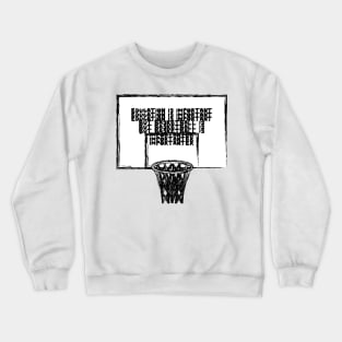 education is important but basketball is importanter Crewneck Sweatshirt